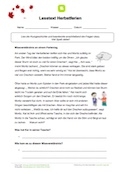Lesetext Herbstferien (mit Aufgaben) Lesetext Herbstferien (mit Aufgaben)