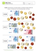 Münzen zum Einkaufen - bis 50 Euro Münzen zum Einkaufen - bis 50 Euro